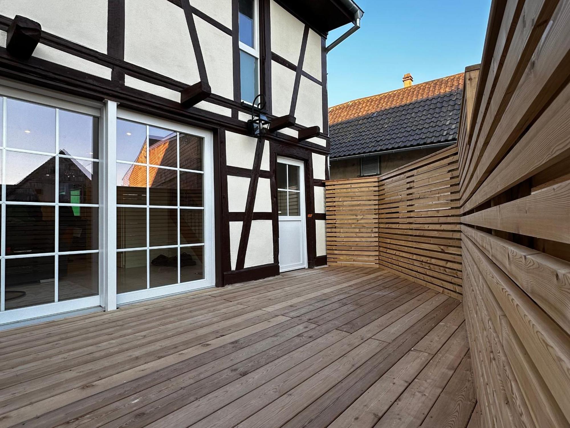 Maison Renovee Avec 3 Chambres, Terrasse Et Parking, A 17 Min De Strasbourg - Fr-1-722-5 Geispolsheim Esterno foto
